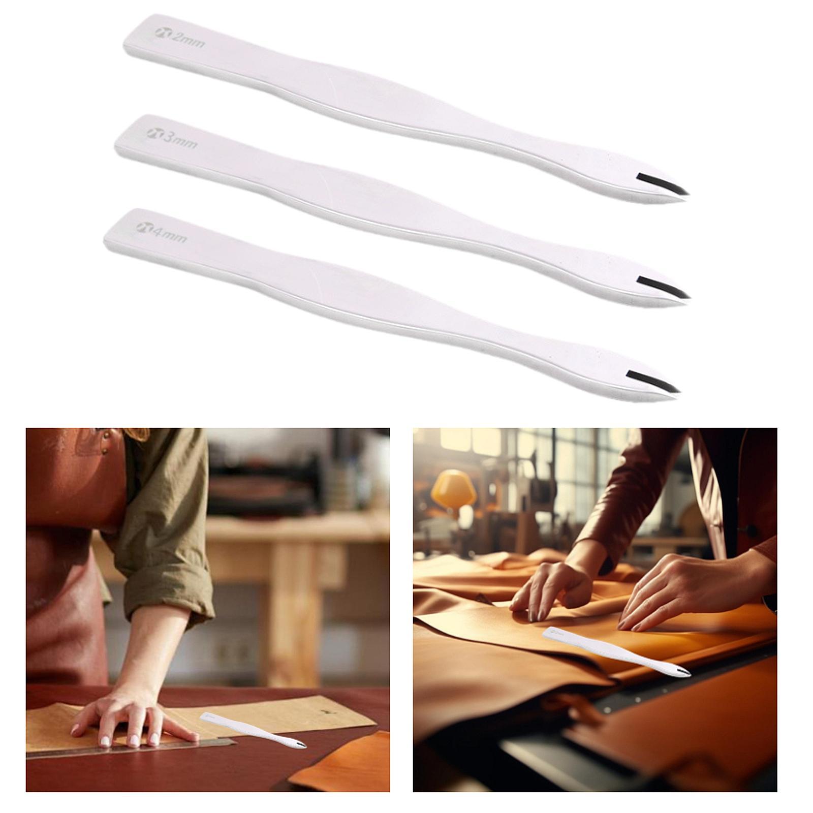 Leatherworking Guide - DIY Deri Kesme Kılavuzu Mesafe Ölçer