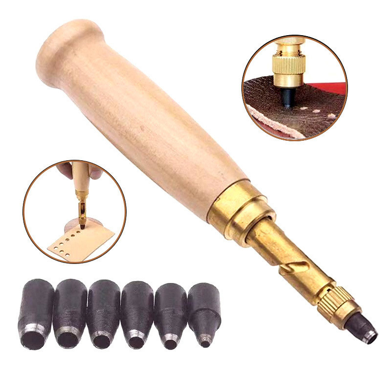 Leather Punch Revolving - DIY Deri Yumruk Döner Perforatör 6
