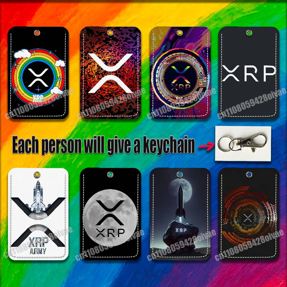 Leatherwork Keychain - Xrp Ripple Kripto Dijital Para Birimi