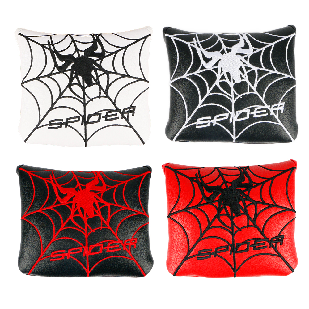 Leatherwork Mallet - Spider Design Golf Mallet Putter Başlığı