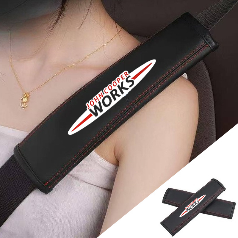 Leather Works Near Me - 2 adet Araba emniyet kemeri Nappa