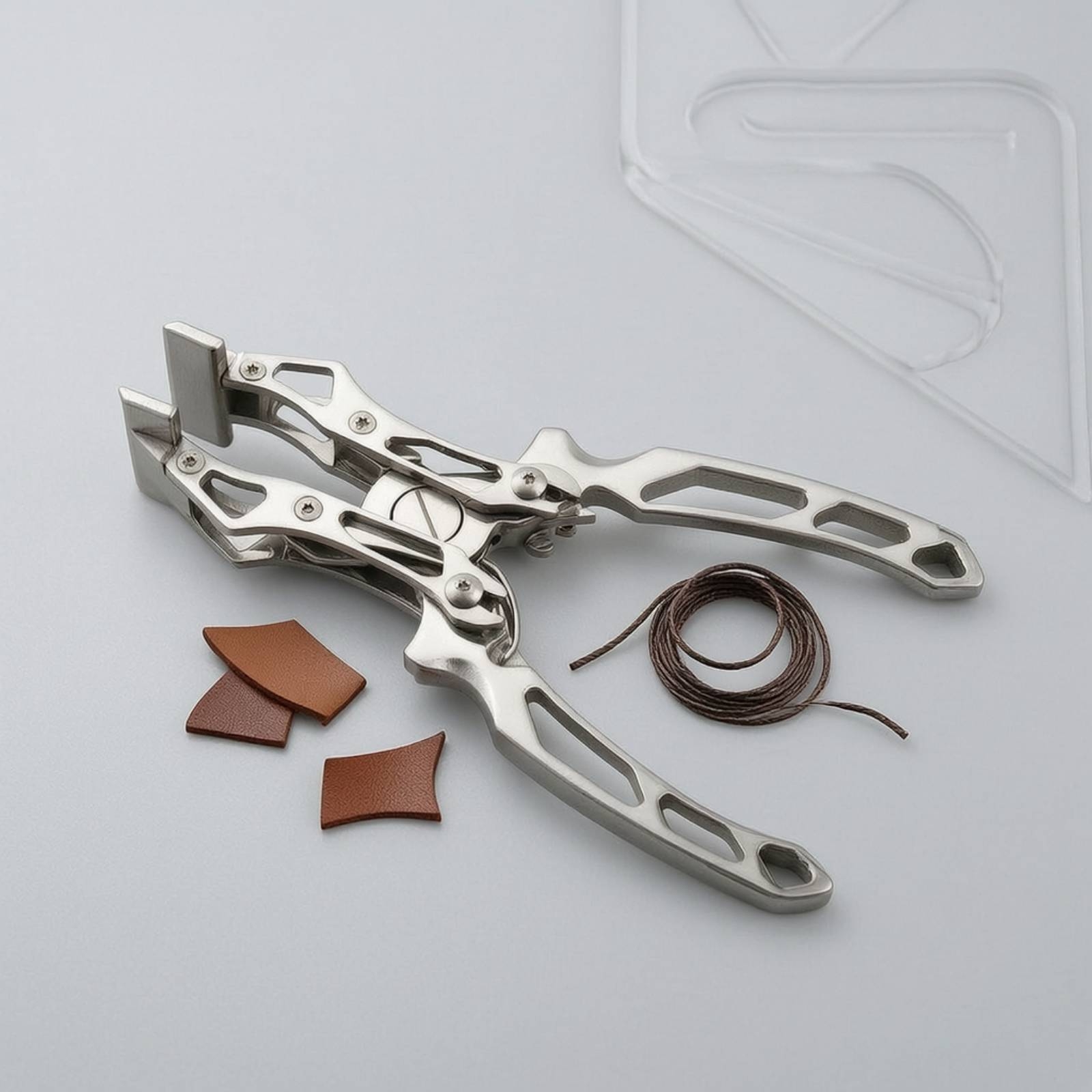 Leatherwork Press - Deri İşleme Kelepçesi Pense Güçlü Kavrama