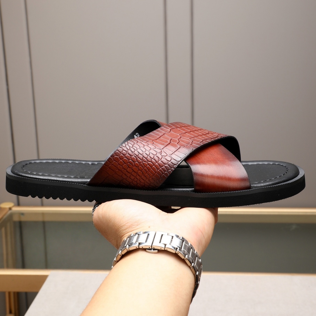 Leather Work Flats - Lüks Marka Erkek Ayakkabıları El Yapımı