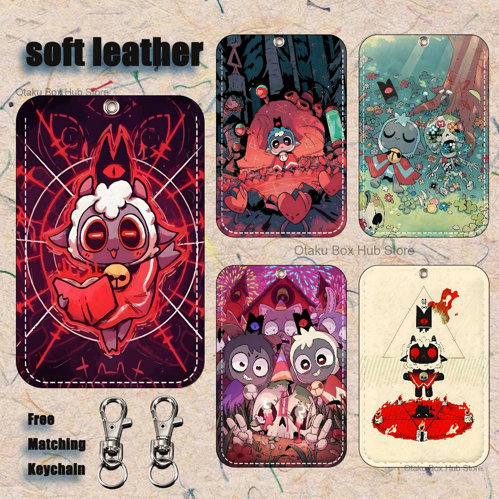 Leatherwork Keychain - C-Cult the L-Lamb Koyun Tutucu Anahtarlık