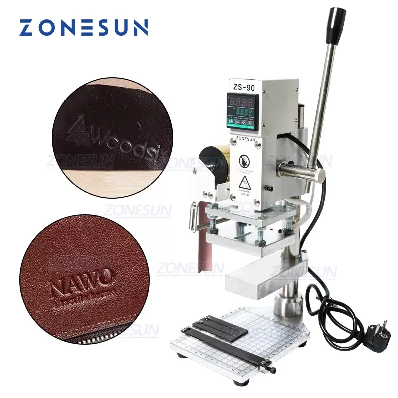 Leatherwork Press - ZONESUN İki Çalışma Tablalı Manuel Deri