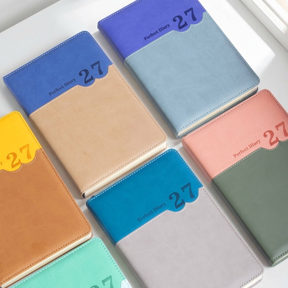 Leather Work Notepad - Ofis Çalışma Planlayıcısı 2027 Program Planlayıcısı
