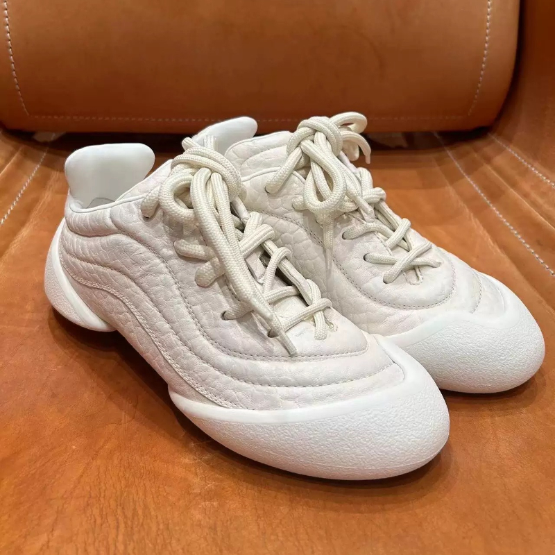 Leather Work Flats - Hakiki Deri Büyük Boy Forrest Gump