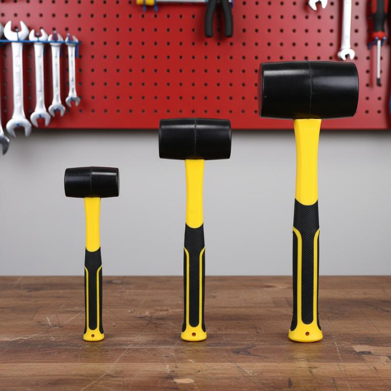 Leatherwork Mallet - Siyah Kauçuk Çekiç 2LB Amerikan Tarzı