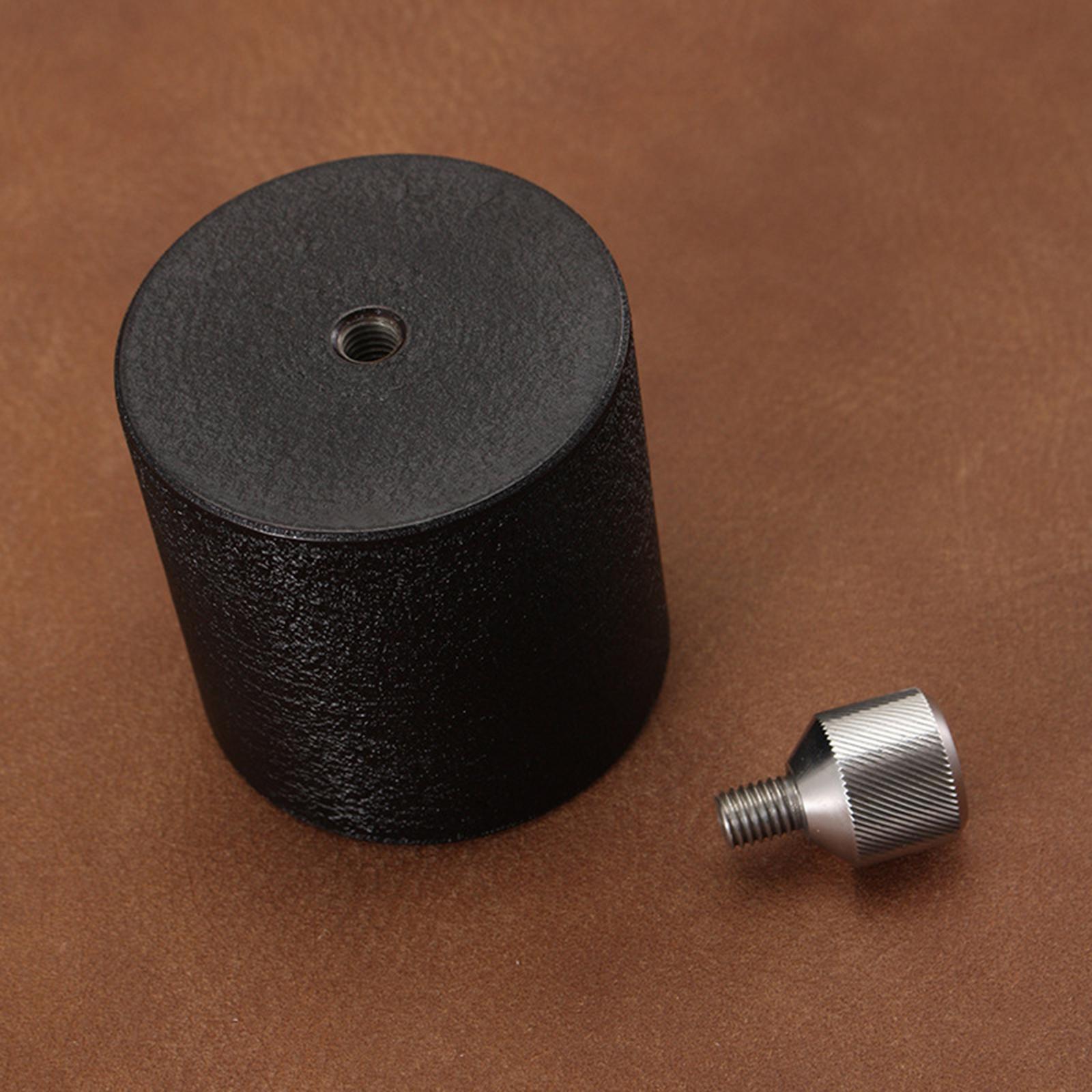 Leatherwork Press - Siyah Çelik El Presi Deri İşleme