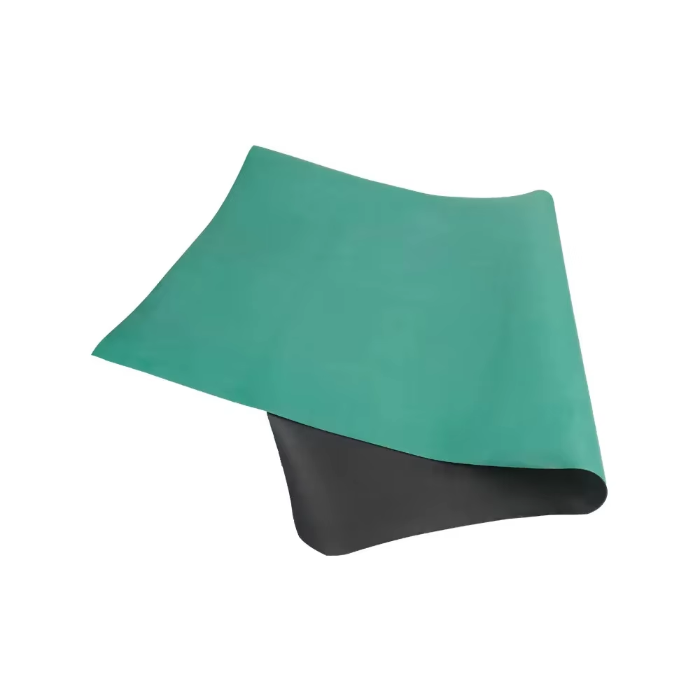 Leather Work Factory - İş Güvenliği Masası Yeşil Kauçuk Mat