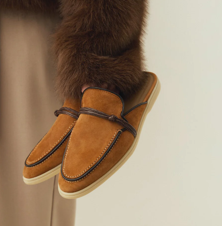 Leather Work Flats - Erkekler İçin Lüks Tasarım Orta Doğu