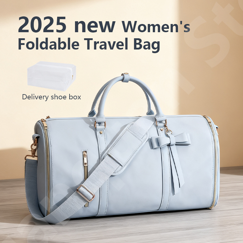 Leather Work Duffle - 2025 Yeni Kadın Su Geçirmez Hafta
