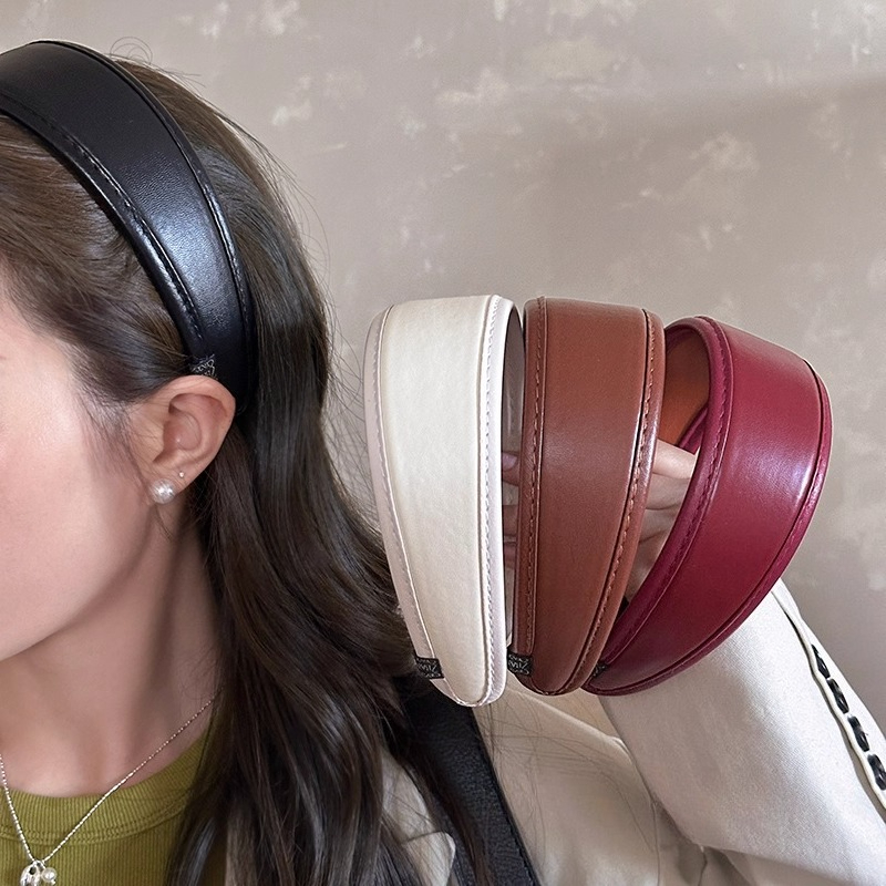 Deri Bantlar Basit Düz Renk Ko - Leatherwork Rings incelemesi ve fiyatı