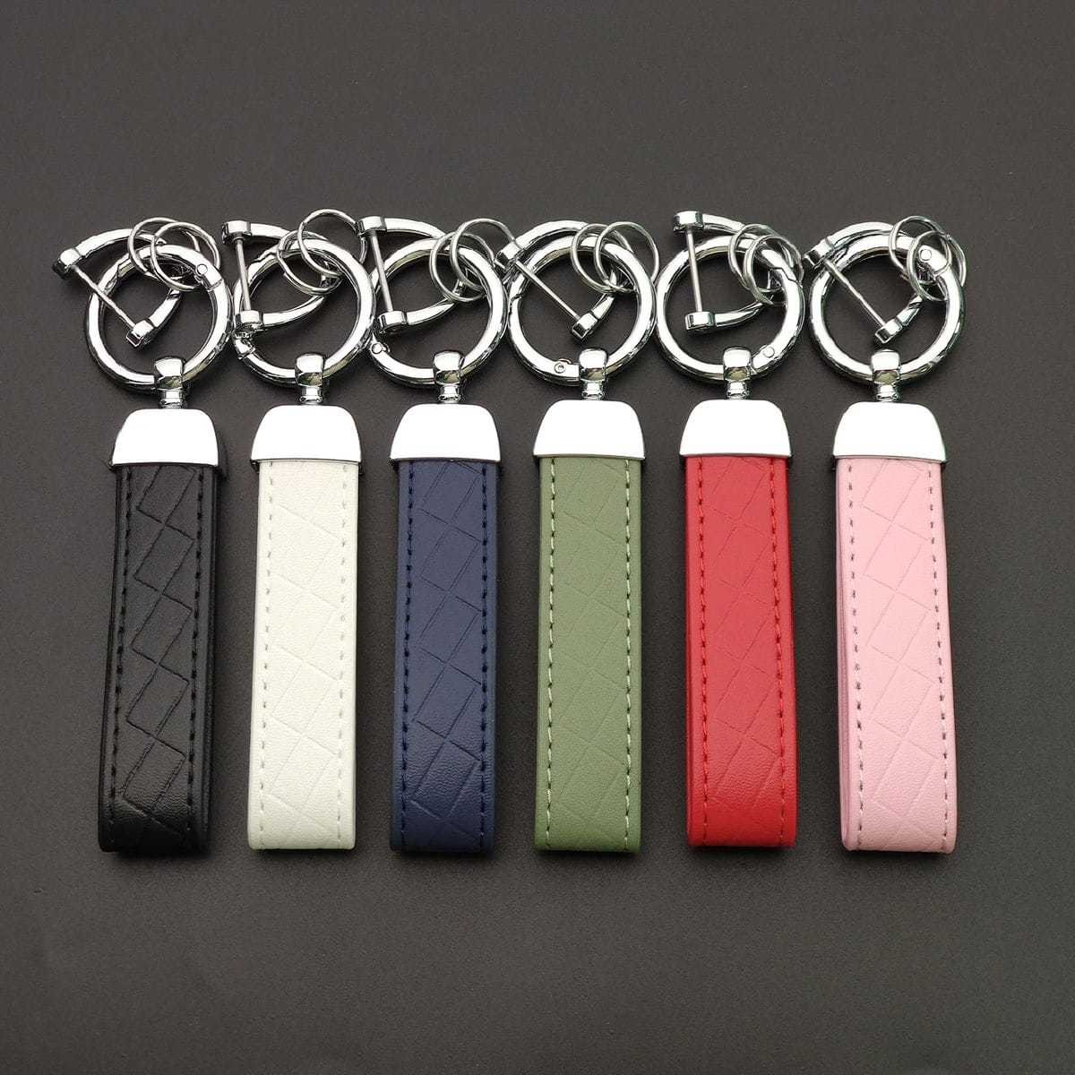 1/6/18 adet deri anahtarlık öz - Leatherwork Keychain incelemesi ve fiyatı