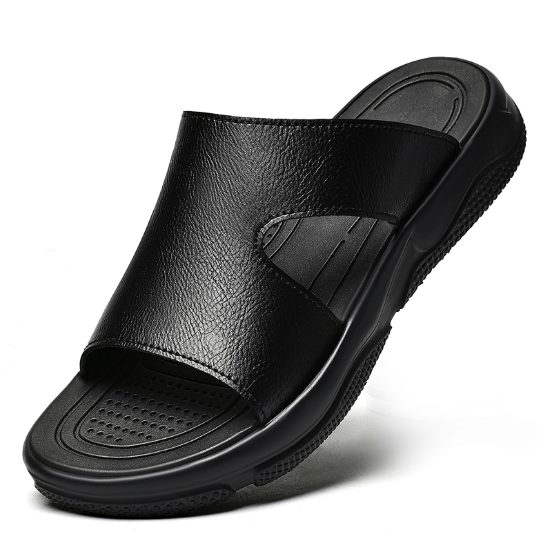 Erkek Deri Slayt Sandalet Kaym - Leather Work Flats incelemesi ve fiyatı