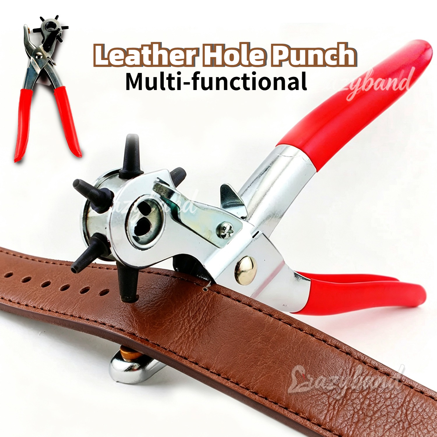 Çok Fonksiyonlu Deri Delik Del - Leather Punch Revolving incelemesi ve fiyatı
