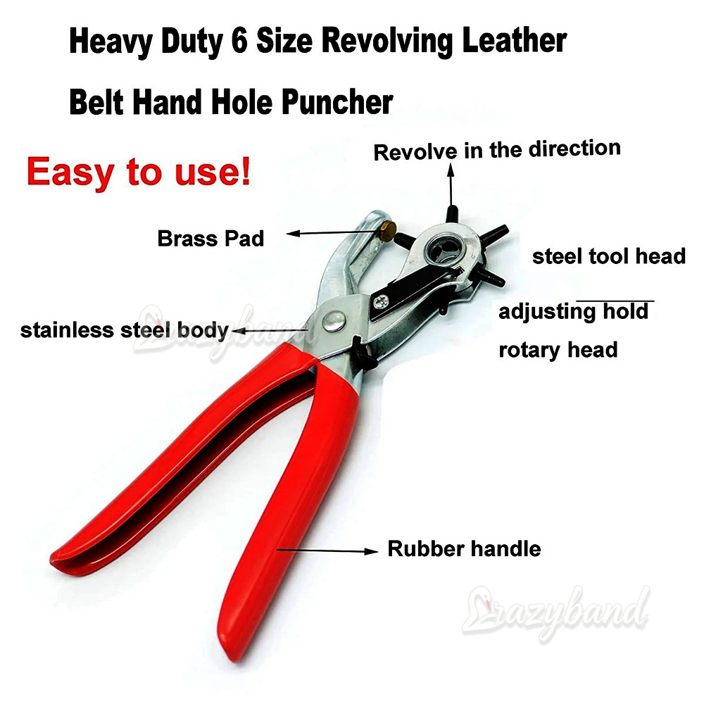 Çok Fonksiyonlu Deri Delik Del - Leather Punch Revolving incelemesi ve fiyatı