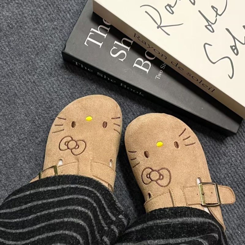 Kadın Hello Kitty Terlik Moda  - Leather Work Flats incelemesi ve fiyatı