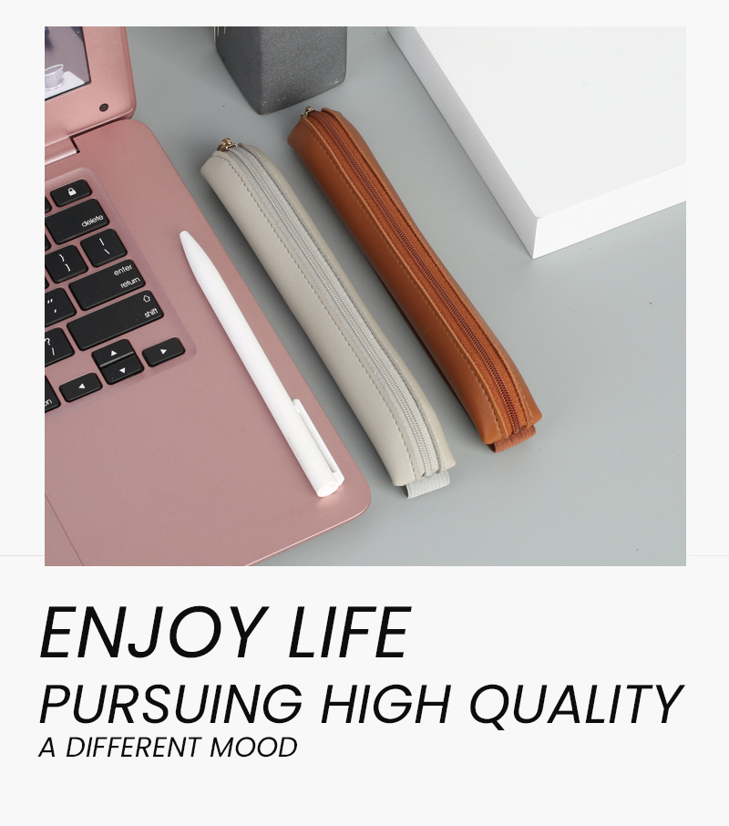 Pu deri kalemlik fermuarlı kal - Leather Work Notepad incelemesi ve fiyatı