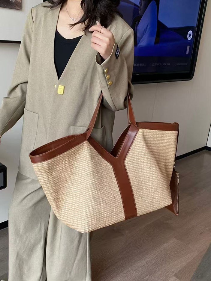 2026 yeni niş moda çok yönlü g - Leather Work Handbag incelemesi ve fiyatı