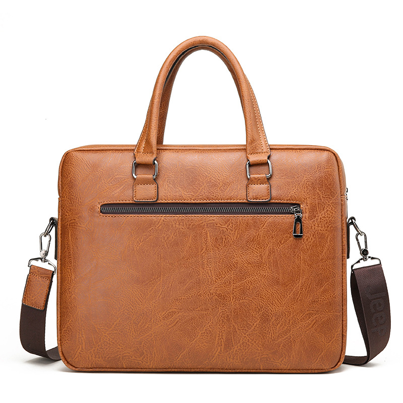 Lüks marka adam iş evrak çanta - Leather Work Handbag incelemesi ve fiyatı
