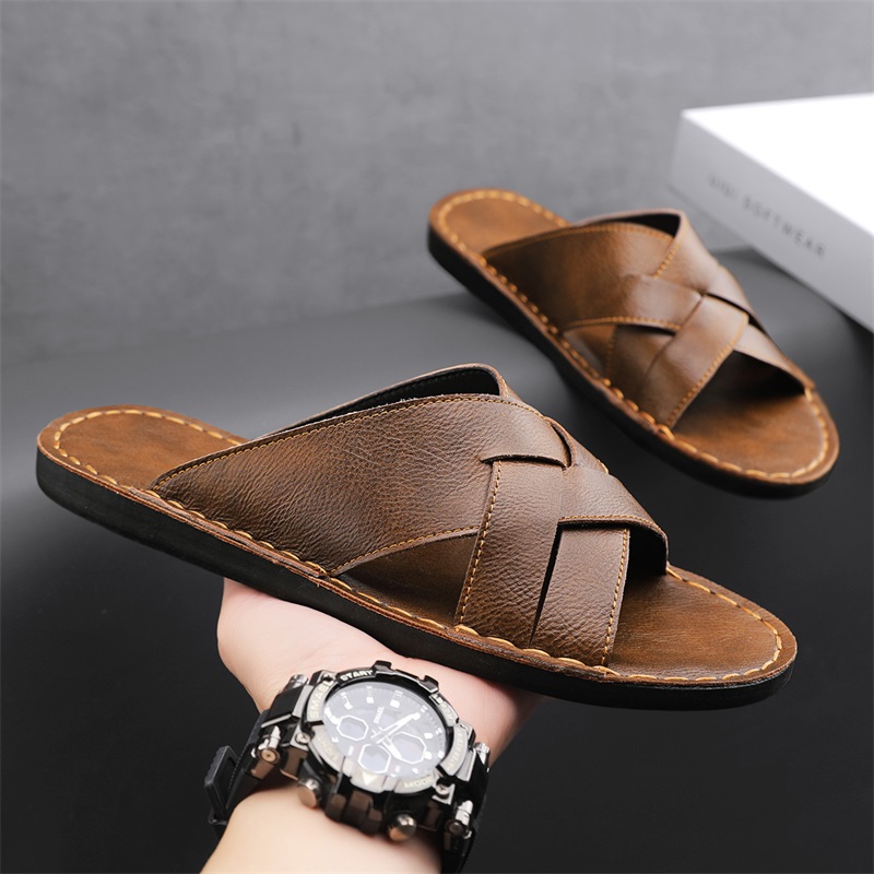 Hakiki Deri Erkek Rahat Sandal - Leather Work Flats incelemesi ve fiyatı