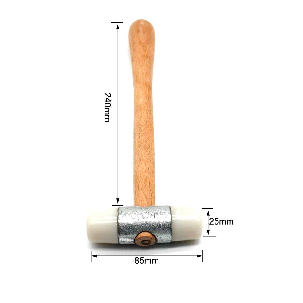 Çift Yüzlü Naylon Çekiç Ahşap  - Leatherwork Mallet incelemesi ve fiyatı