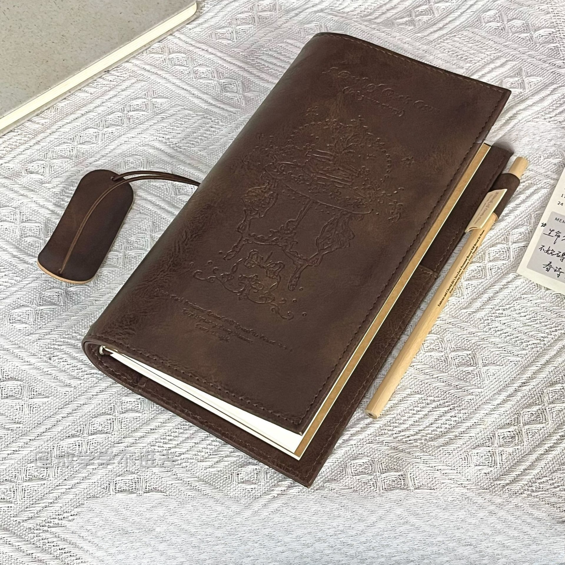 Vintage Siyah Defter PU Deri B - Leather Work Notepad incelemesi ve fiyatı