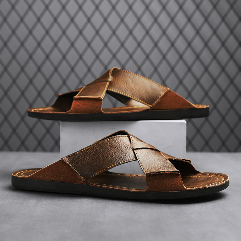 Moda Hakiki Deri Erkek Terlik  - Leather Work Flats incelemesi ve fiyatı