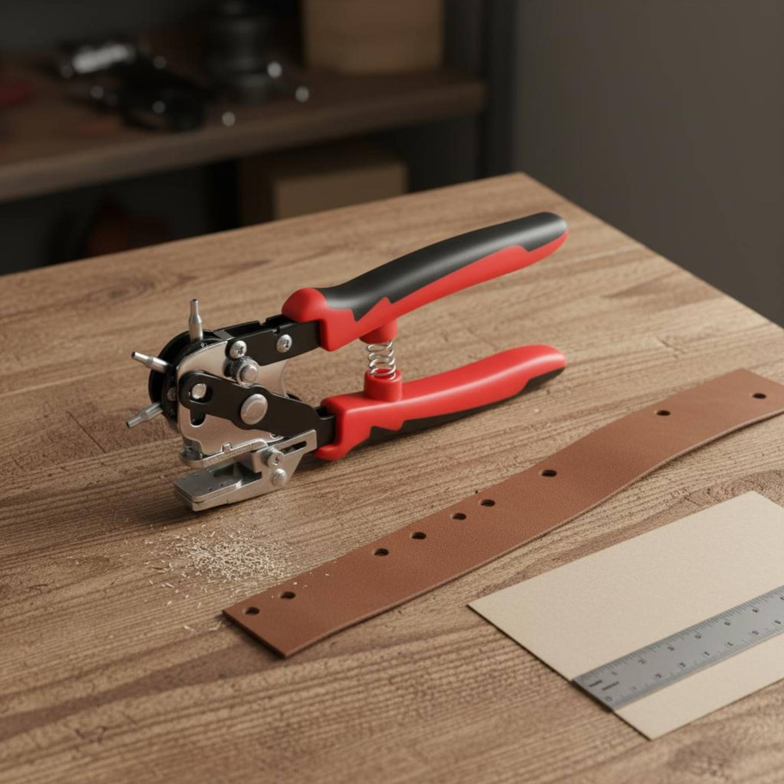 Deri Kemer Delik Açıcı İşgücü  - Leather Punch Revolving incelemesi ve fiyatı