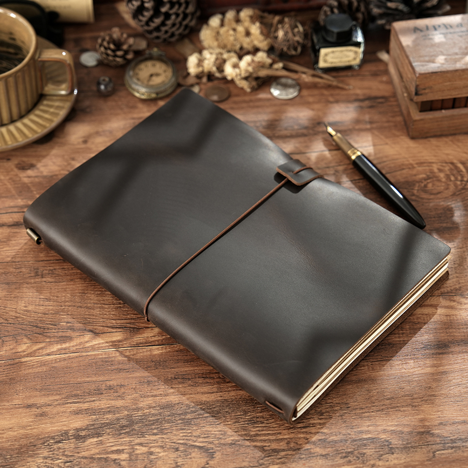 El yapımı B5 Hakiki Deri Gezgi - Leather Work Notepad incelemesi ve fiyatı