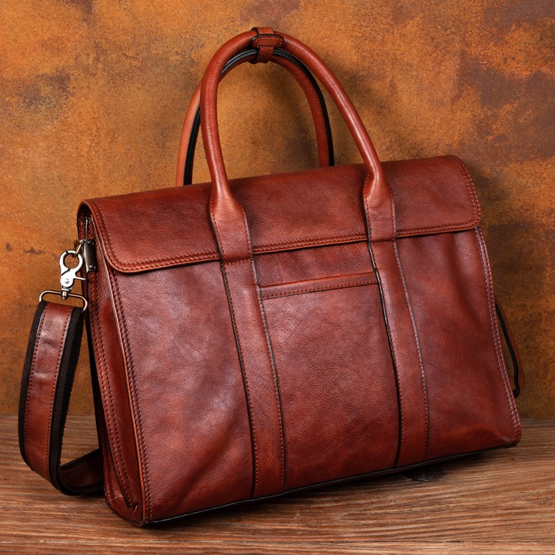 Bitkisel tabaklanmış deri çant - Leather Work Handbag incelemesi ve fiyatı