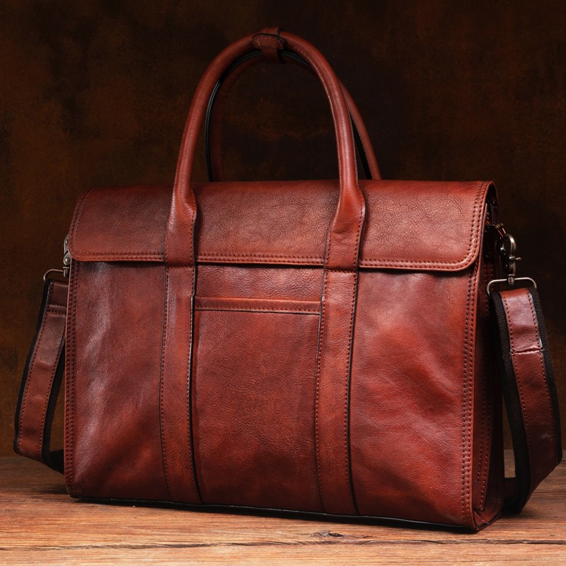 Bitkisel tabaklanmış deri çant - Leather Work Handbag incelemesi ve fiyatı