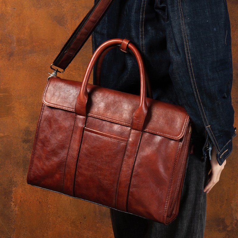 Bitkisel tabaklanmış deri çant - Leather Work Handbag incelemesi ve fiyatı
