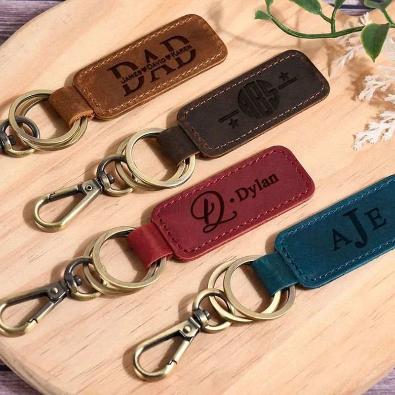 Lazer Özel Logo Deri Anahtarlı - Leatherwork Keychain incelemesi ve fiyatı