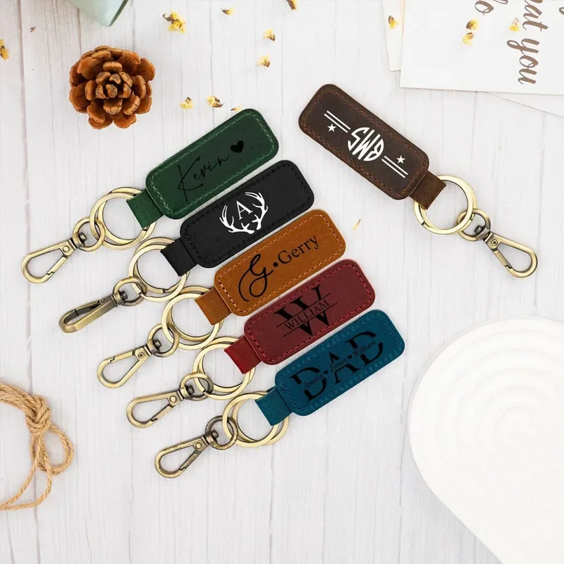Lazer Özel Logo Deri Anahtarlı - Leatherwork Keychain incelemesi ve fiyatı
