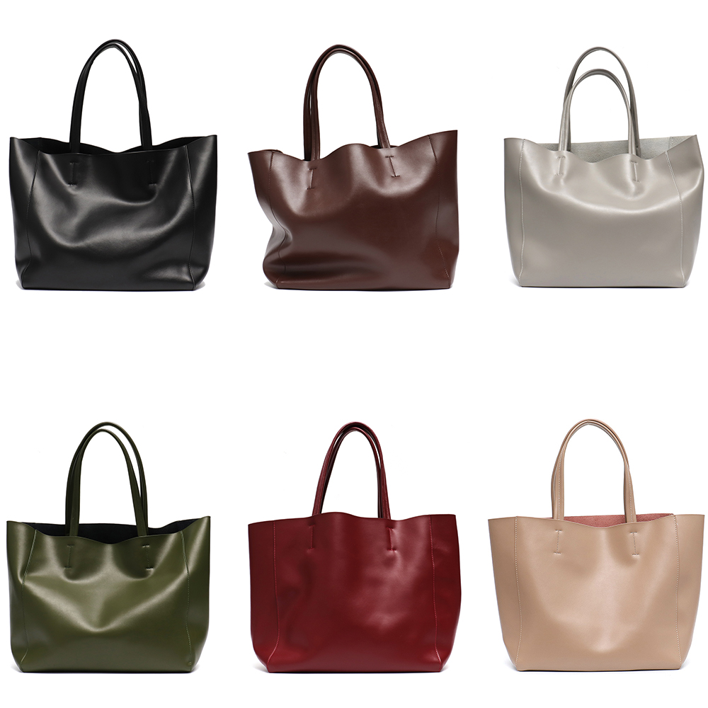 Minimalist Büyük Tote Çanta Ka - Leather Work Handbag incelemesi ve fiyatı