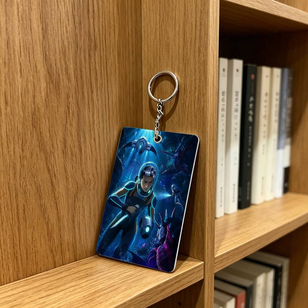 Sıcak Oyun S-Subnautica 2 Roze - Leatherwork Keychain incelemesi ve fiyatı