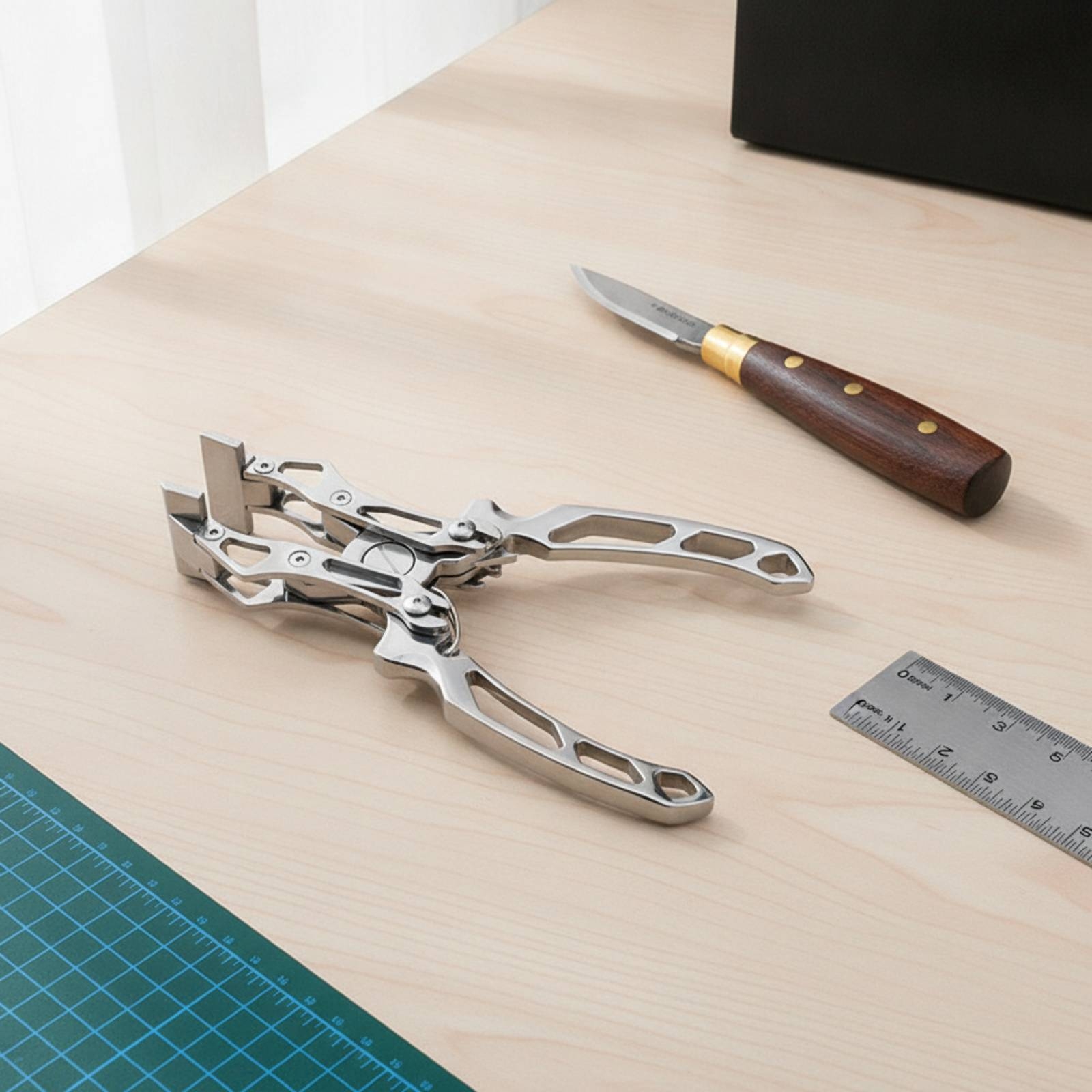 Deri İşleme Kelepçesi Pense Gü - Leatherwork Press incelemesi ve fiyatı