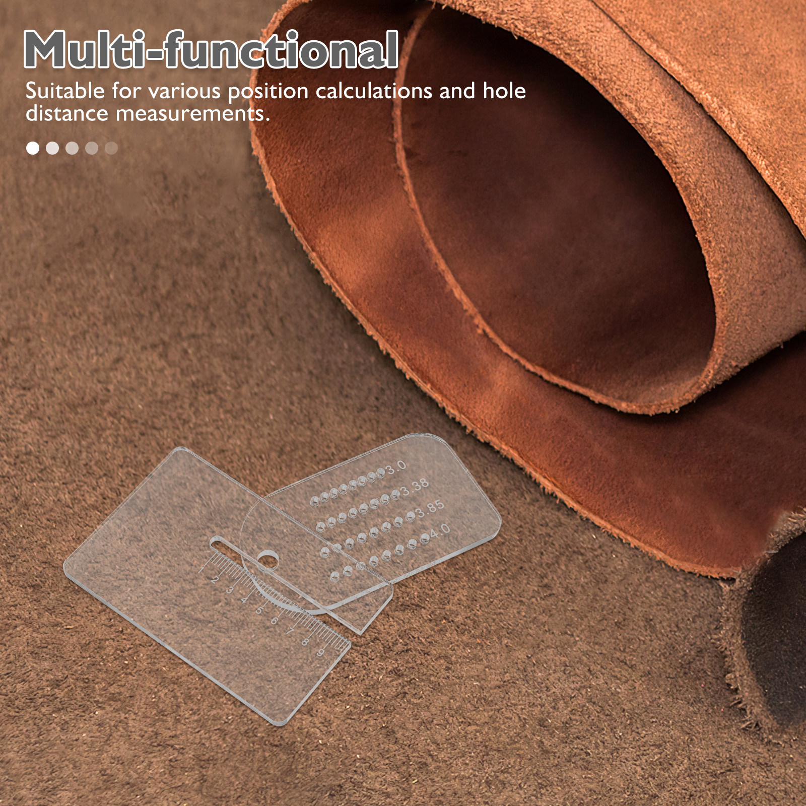 2 Adet Delik Kılavuzu Çok Fonk - Leatherworking Guide incelemesi ve fiyatı