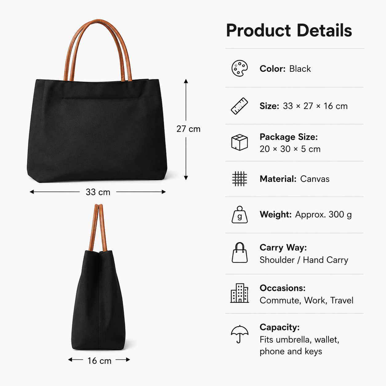 PU Deri Saplı Kadın Kanvas Çan - Leather Work Handbag incelemesi ve fiyatı