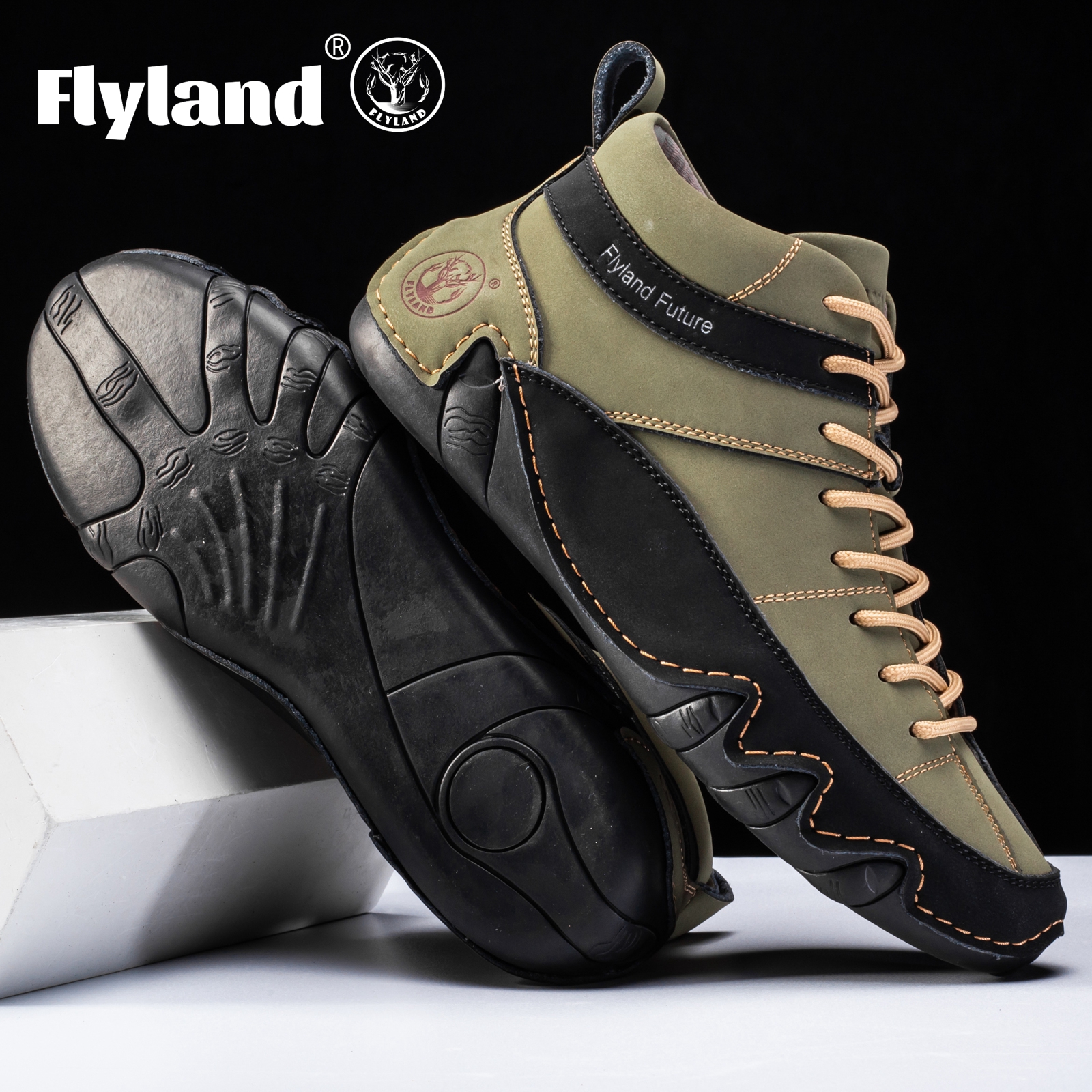 FLYLAND Erkek Moda Spor Ayakka - Leatherworking Classic incelemesi ve fiyatı