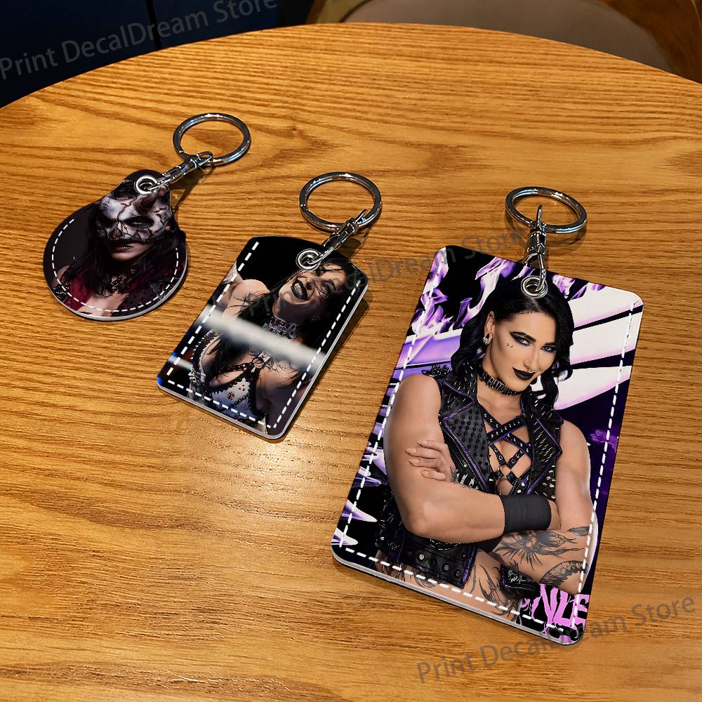 R-Rhea Ripley Güreşçi Tutucu A - Leatherwork Keychain incelemesi ve fiyatı