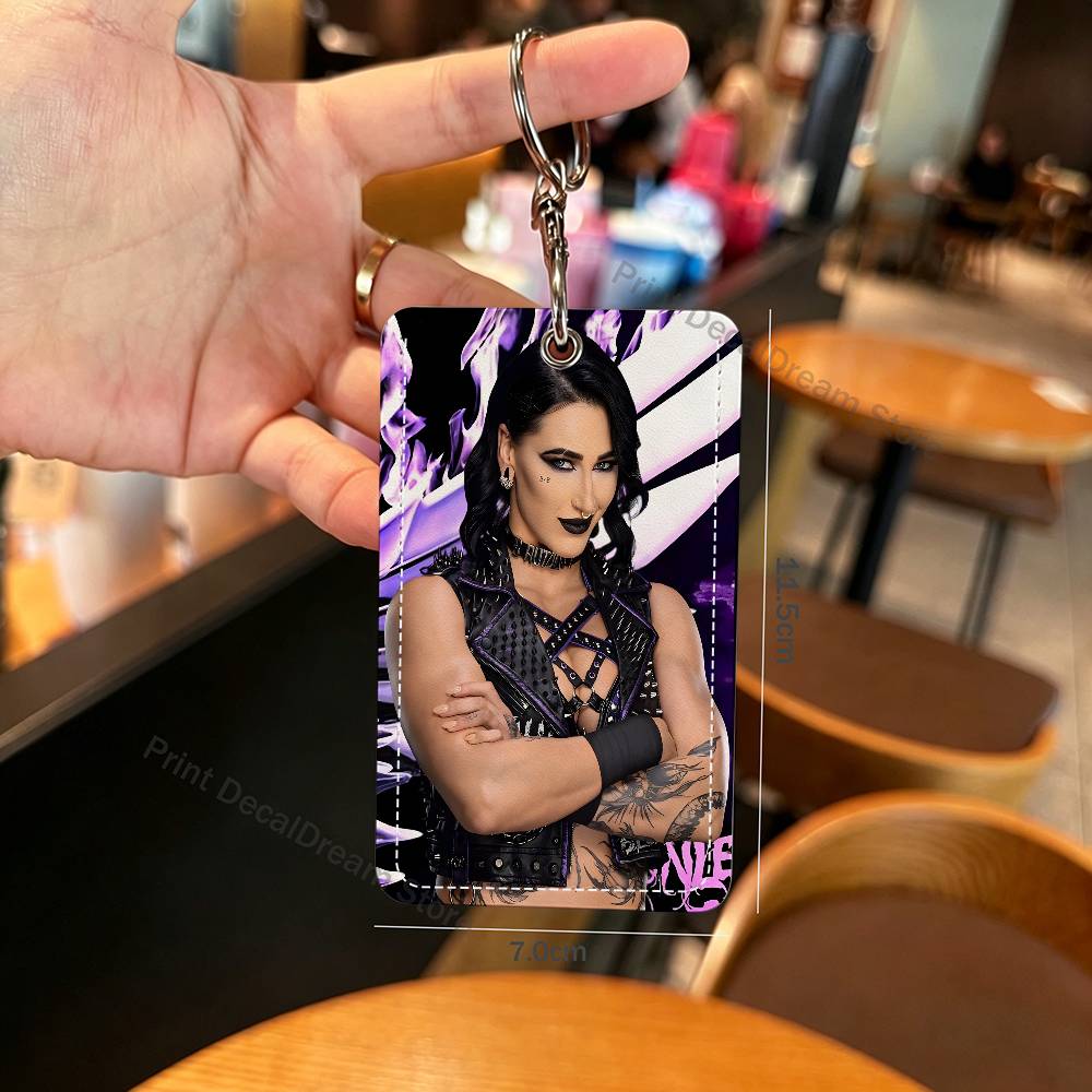 R-Rhea Ripley Güreşçi Tutucu A - Leatherwork Keychain incelemesi ve fiyatı