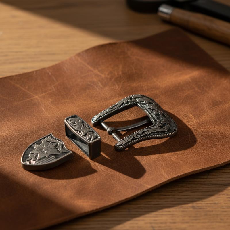 Çiçek desenli vintage metal ke - Leatherworking Classic incelemesi ve fiyatı