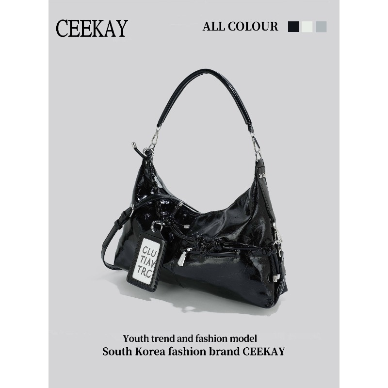 2026 CEEKAY Parlak Deri Hobo Ç - Leather Work Handbag incelemesi ve fiyatı