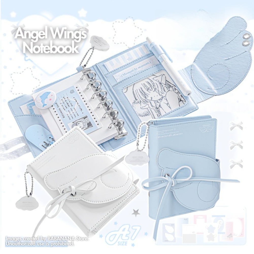Kawaii Melek Kanatları Defter  - Leather Work Notepad incelemesi ve fiyatı