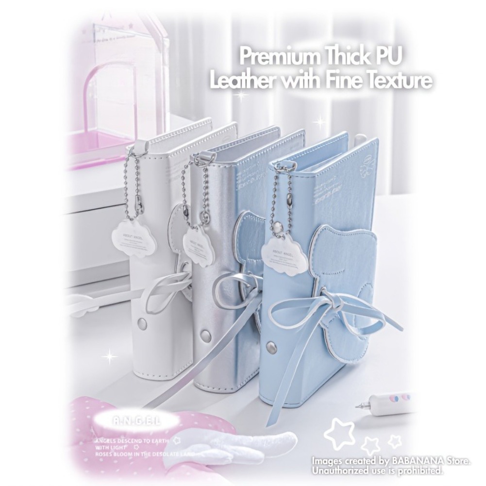 Kawaii Melek Kanatları Defter  - Leather Work Notepad incelemesi ve fiyatı
