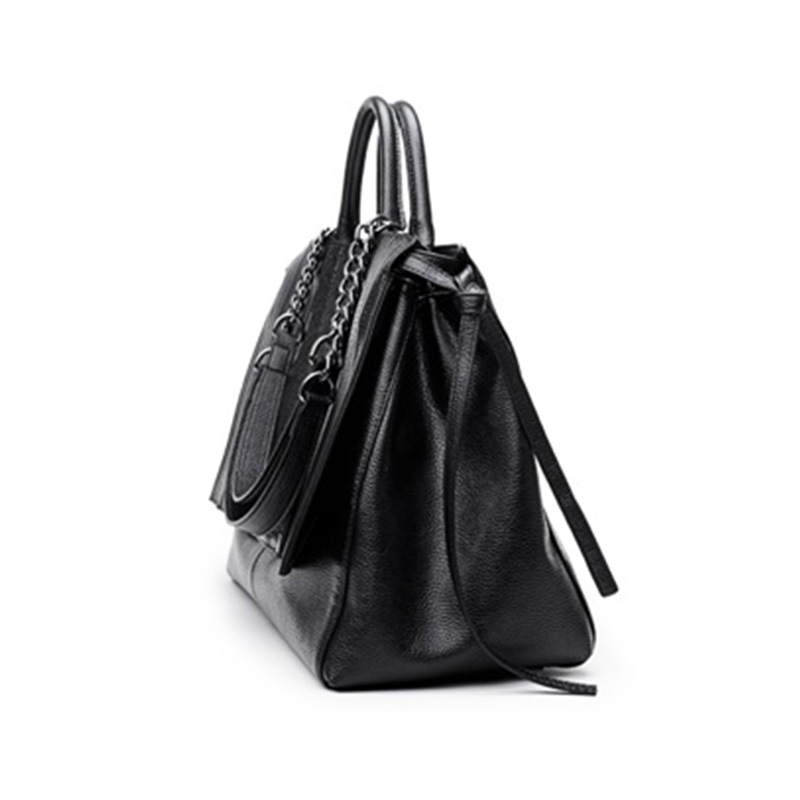 Fermuarlı Zarif Tote Çanta, Ka - Leather Work Handbag incelemesi ve fiyatı