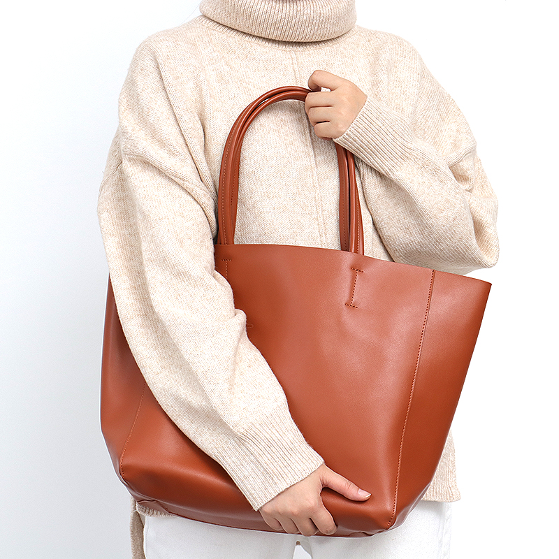 Kadınlar için büyük kapasiteli - Leather Work Handbag incelemesi ve fiyatı
